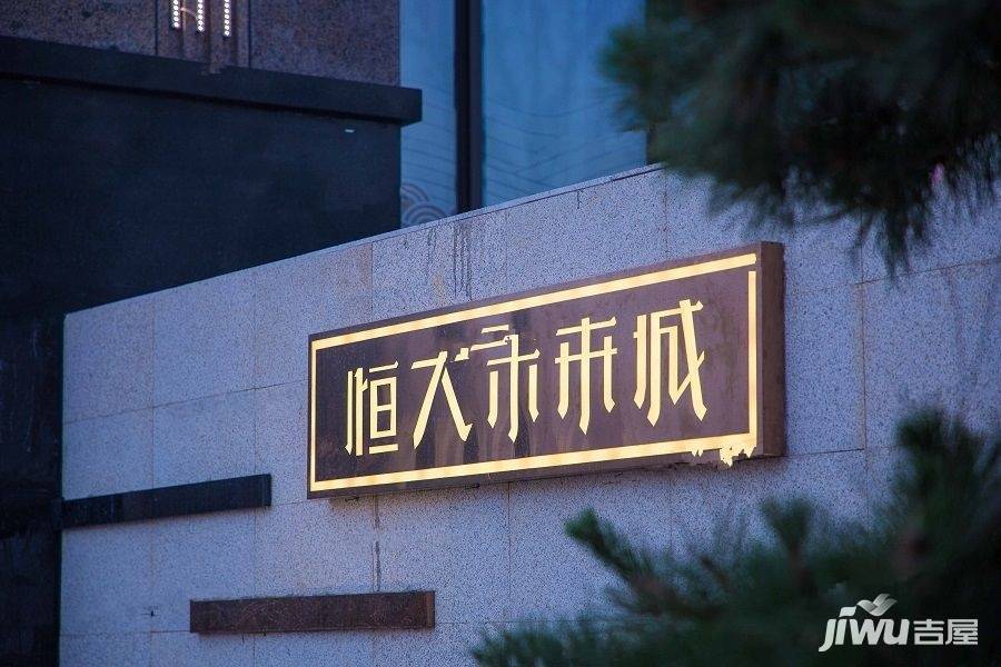 安康恒大未来城实景图图片