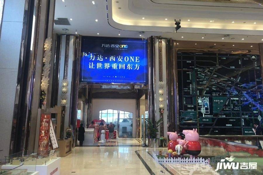 万达西安one实景图图片