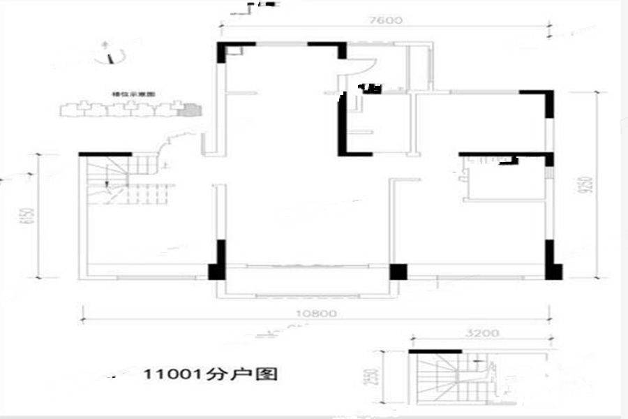 碧桂园凤凰城3室2厅2卫130㎡户型图