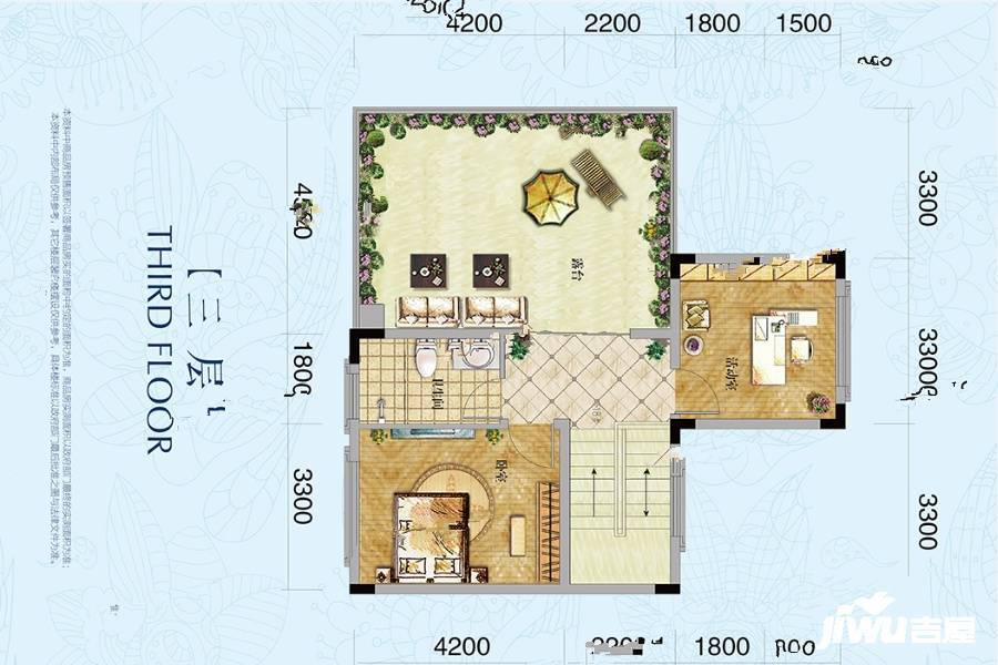 深高速茵特拉根小镇5室2厅4卫217㎡户型图