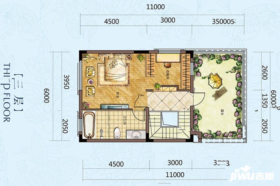 深高速茵特拉根小镇4室2厅4卫165㎡户型图