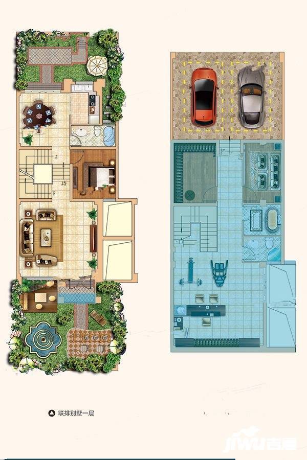 广海聚景山庄5室3厅0卫193.6㎡户型图