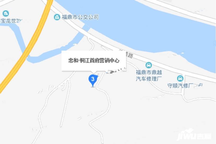 忠和桐江首府位置交通图