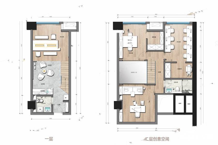 北辰府普通住宅51㎡户型图