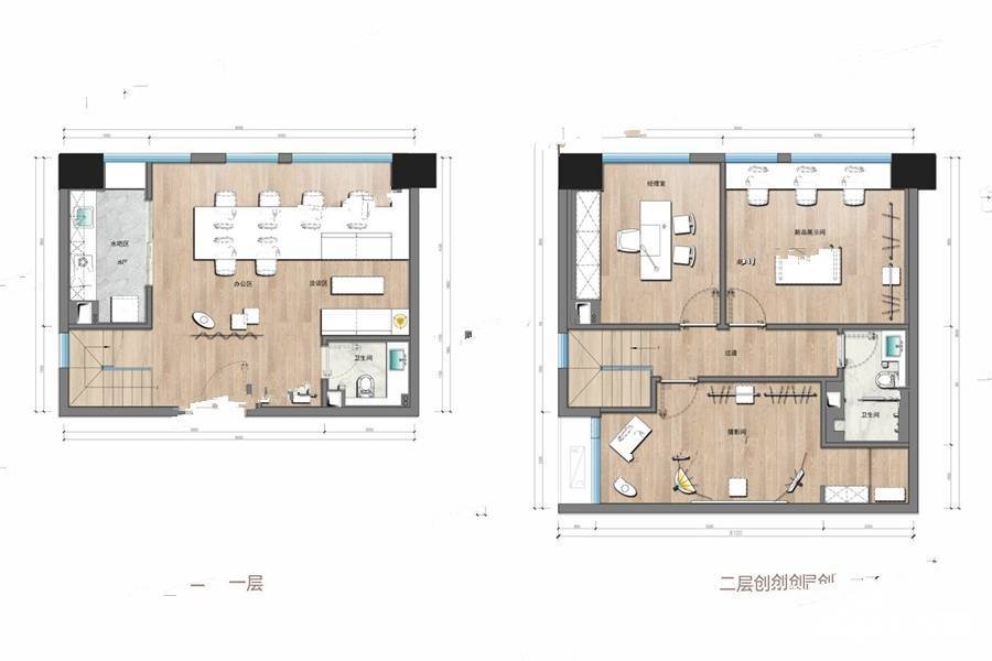 北辰府普通住宅63㎡户型图