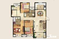 海尔滟澜公馆4室2厅2卫135㎡户型图