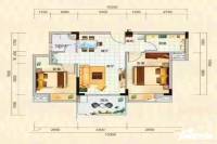 宝安兴隆椰林湾2室2厅1卫64㎡户型图