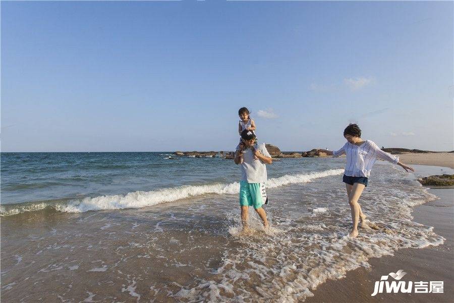 鲁能山海天实景图图片