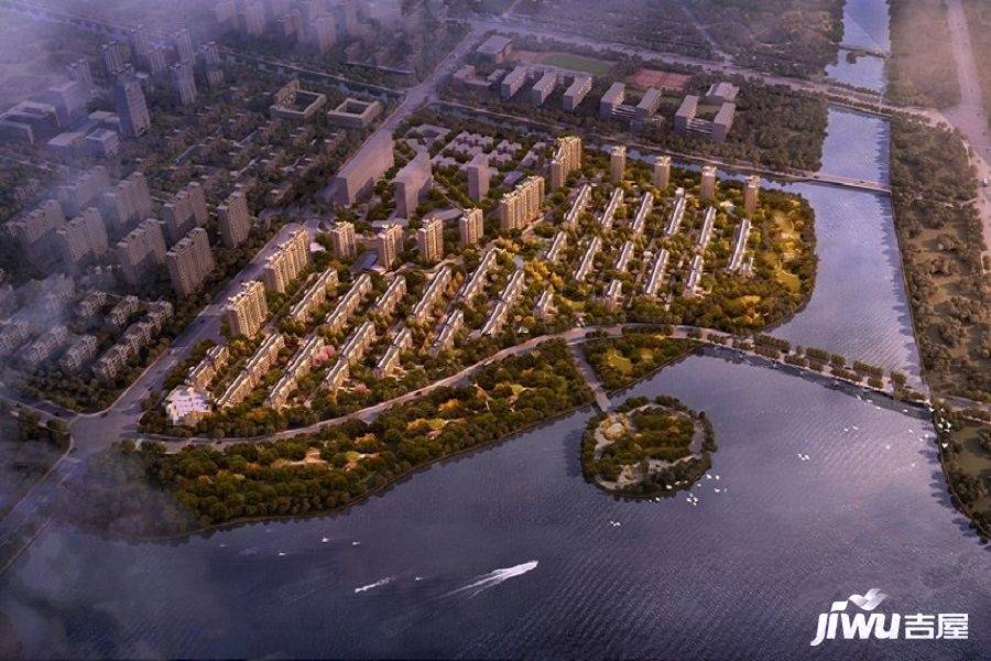 中海湖心半岛商业沙盘图