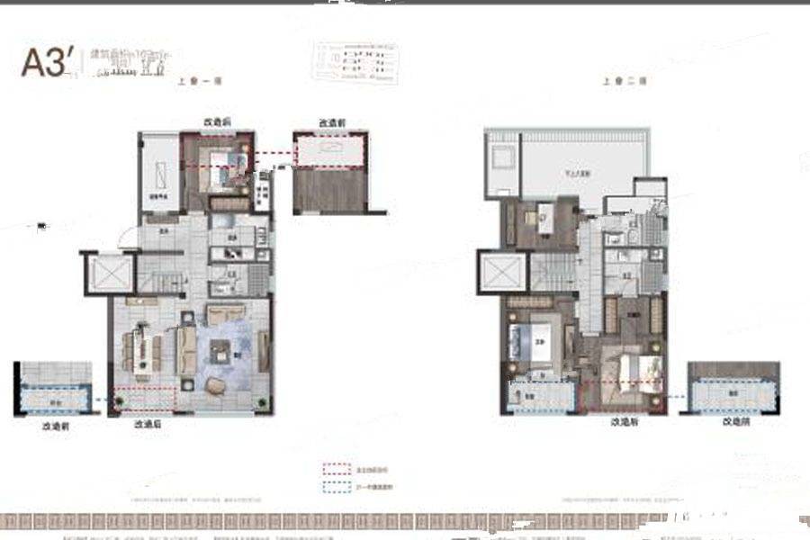 融创涌宁府4室2厅3卫169㎡户型图