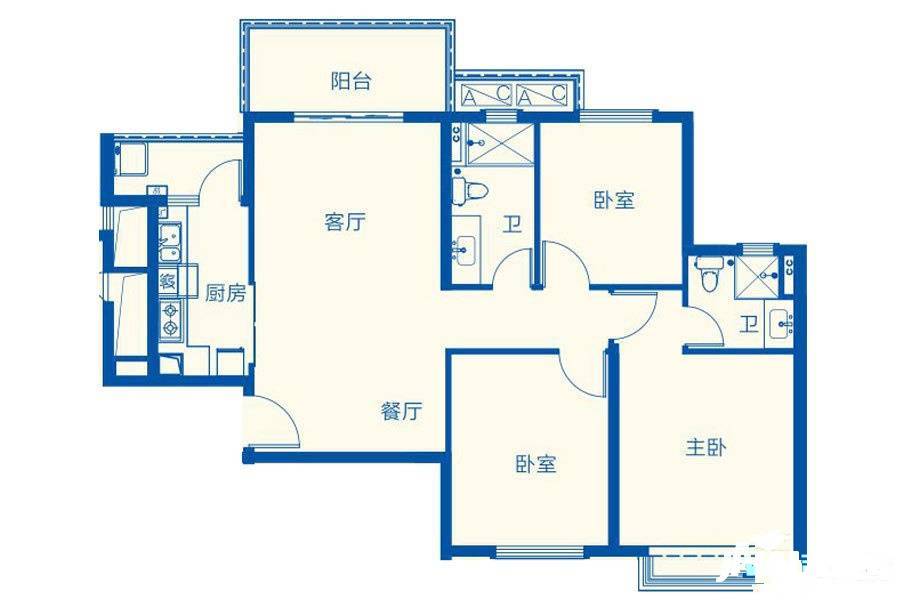 恒大海上半岛户型图