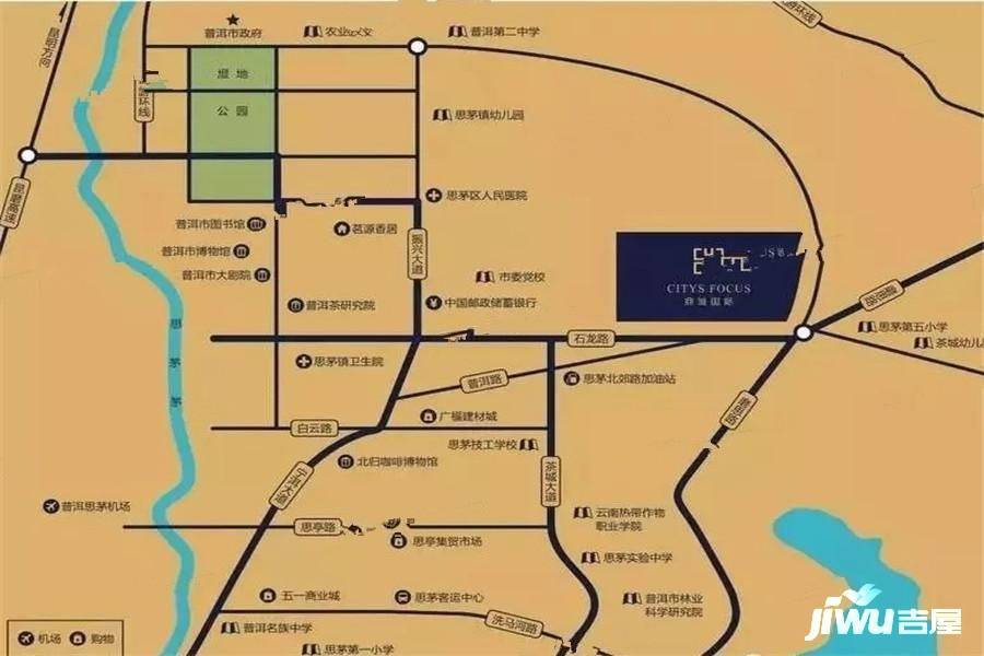 鼎城国际位置交通图