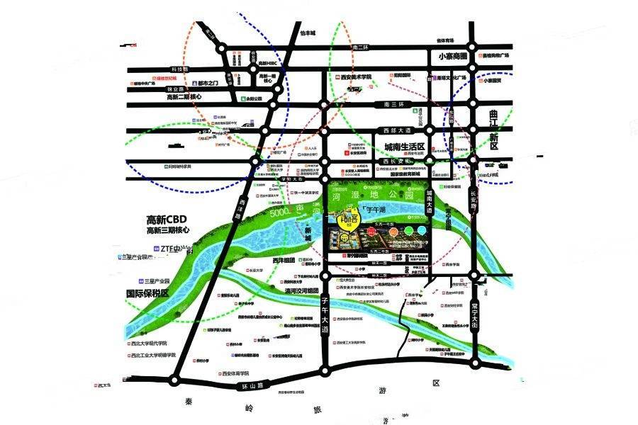 绿地FUN客社区位置交通图图片