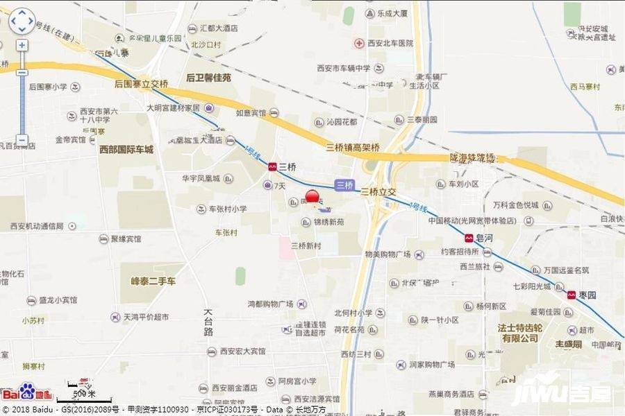 博越唐枫佳域位置交通图图片