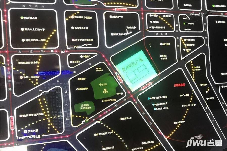 亚鸿时代广场位置交通图