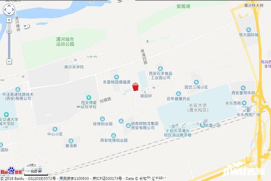 绿城桂语蘭庭位置交通图