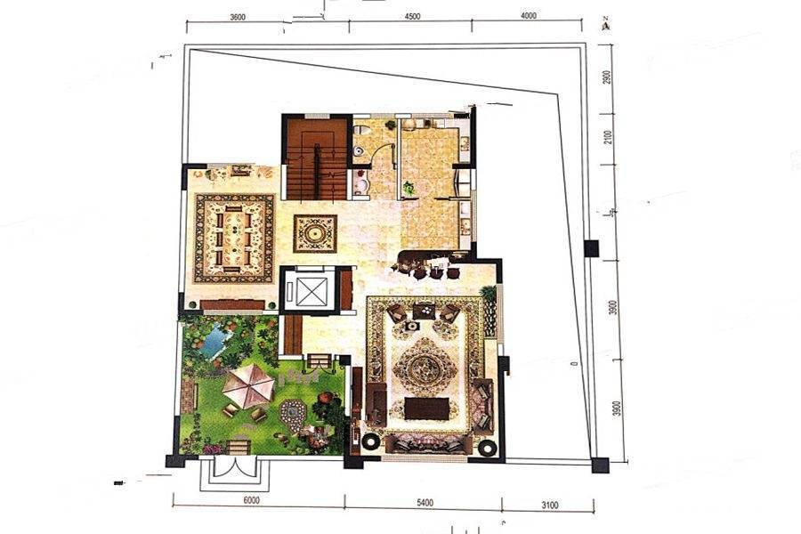 春城十八里9室4厅6卫318㎡户型图