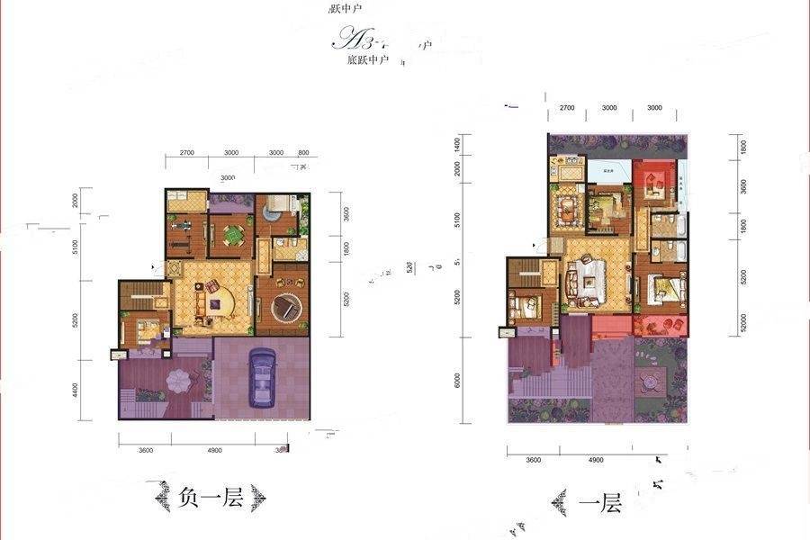 龙记玖玺9室3厅3卫273.6㎡户型图