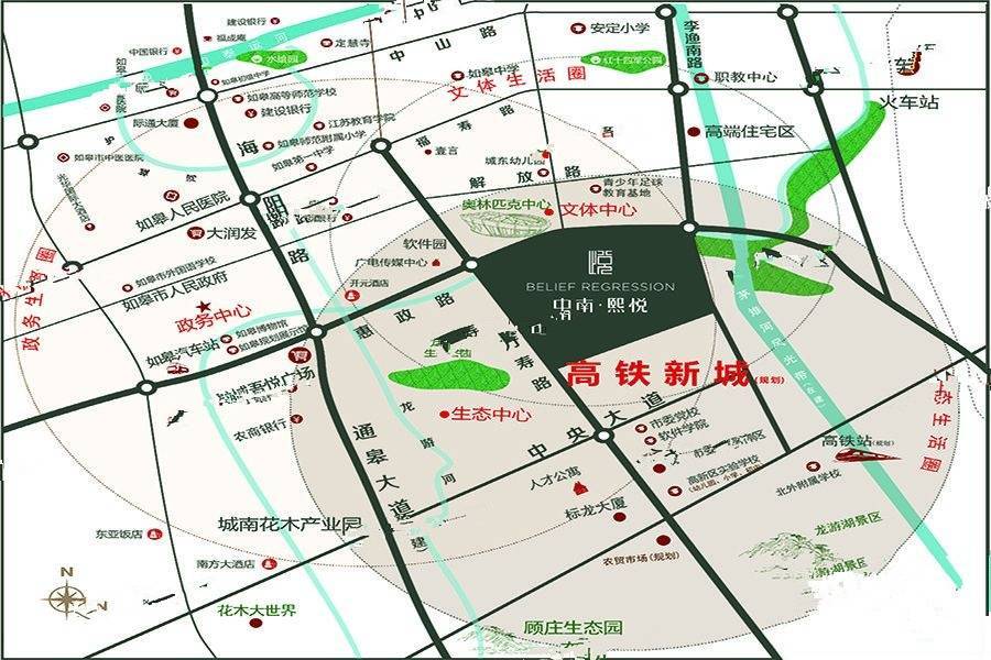 中南煕悦位置交通图图片