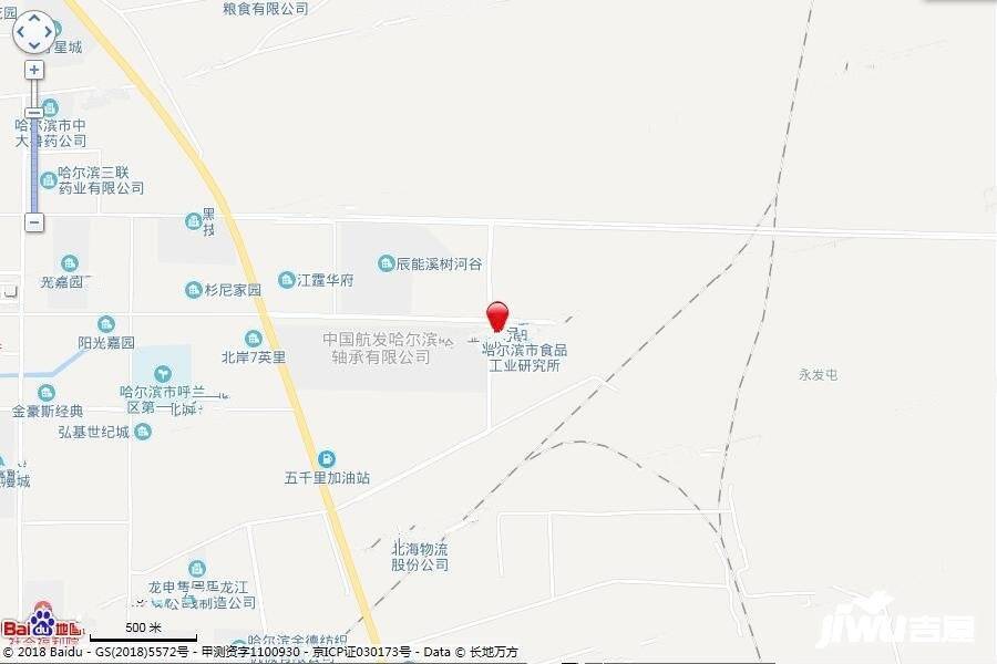 龙福家园（松北）位置交通图图片