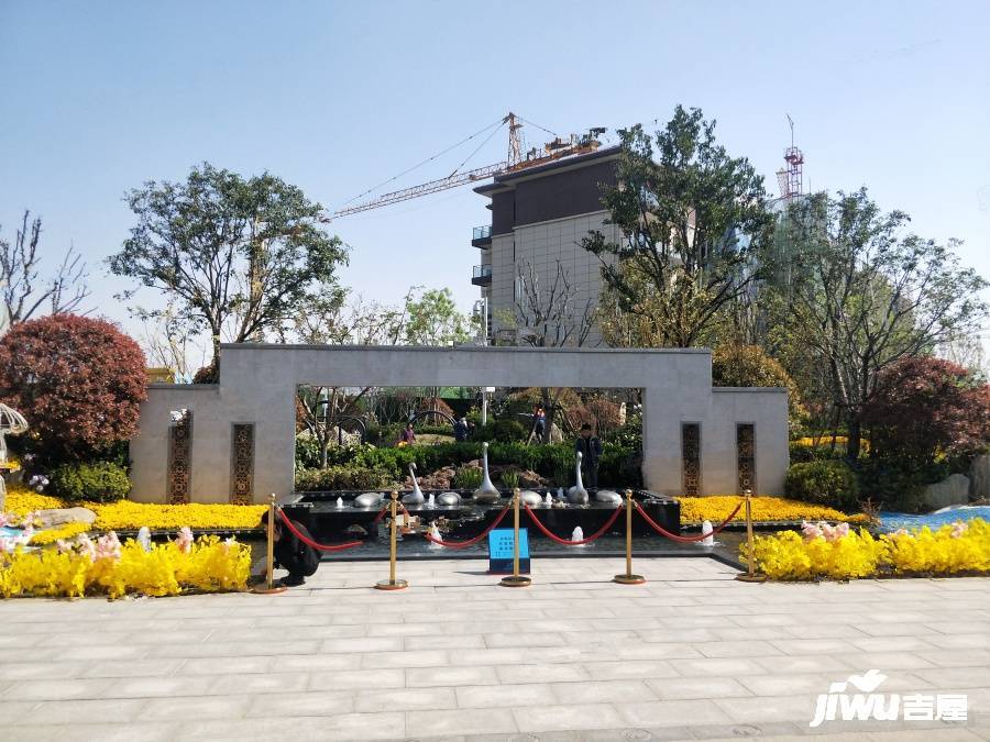 碧桂园中央公园实景图图片