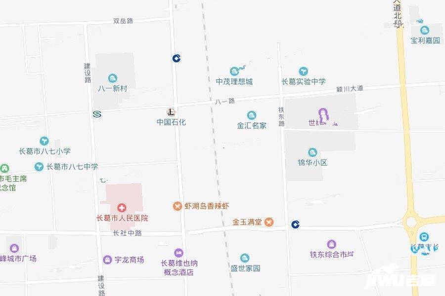 宇龙花城位置交通图