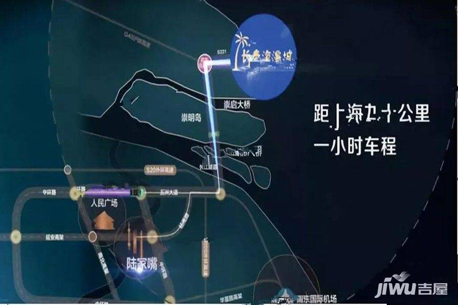 长泰海滨城位置交通图图片