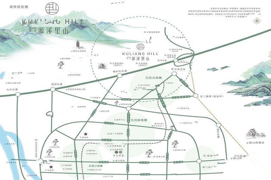 阳光城保利源溪里山位置交通图
