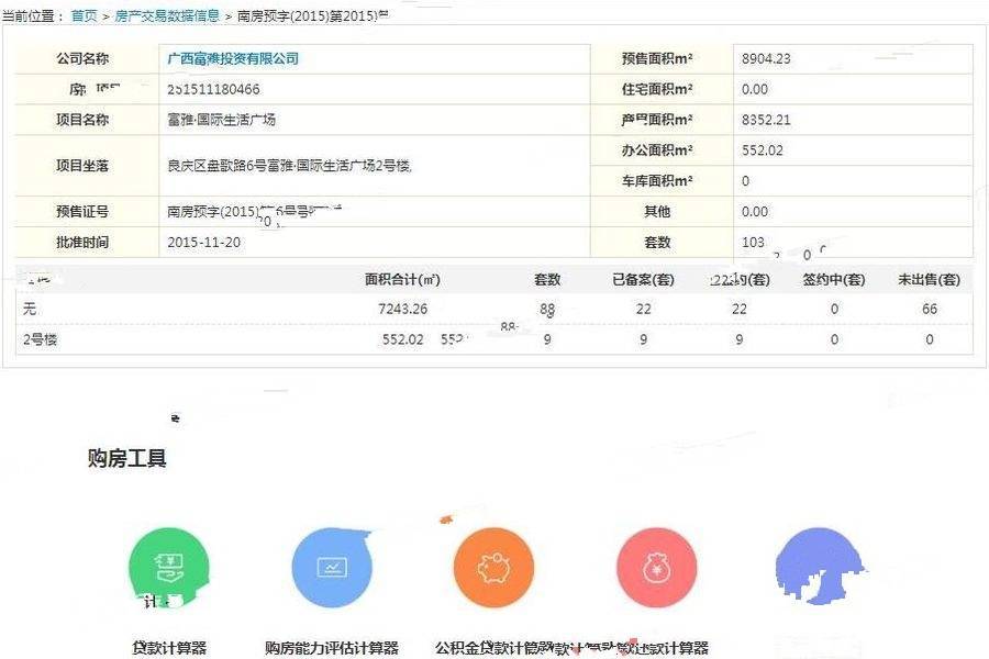 富雅国际总部基地楼盘证照图片