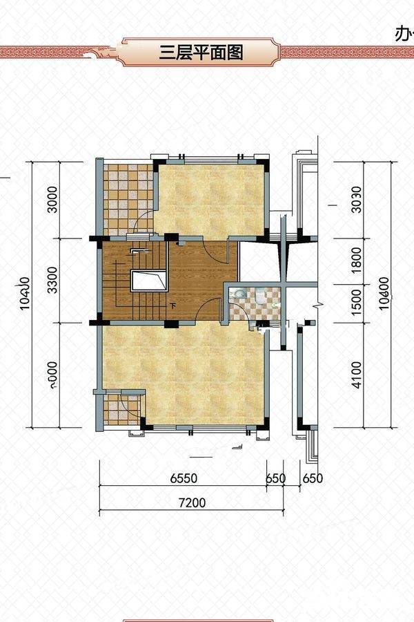 五象紫金城6室0厅3卫213㎡户型图