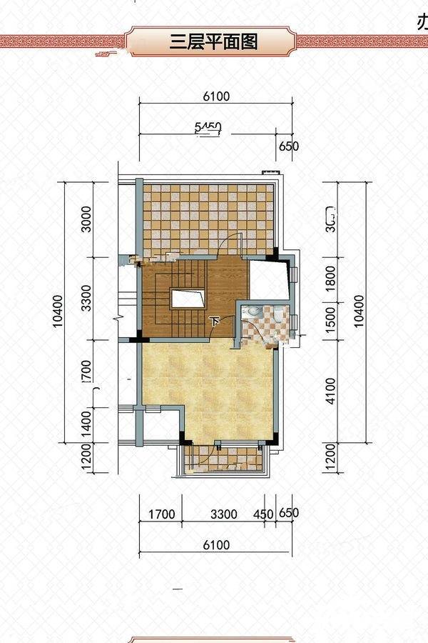 五象紫金城5室0厅3卫169㎡户型图