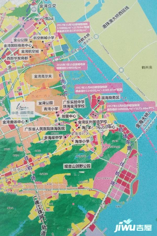 中海湖畔岚庭位置交通图图片