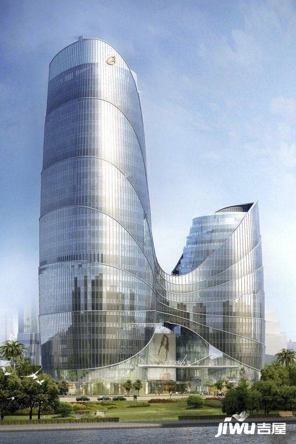 华策国际大厦效果图图片