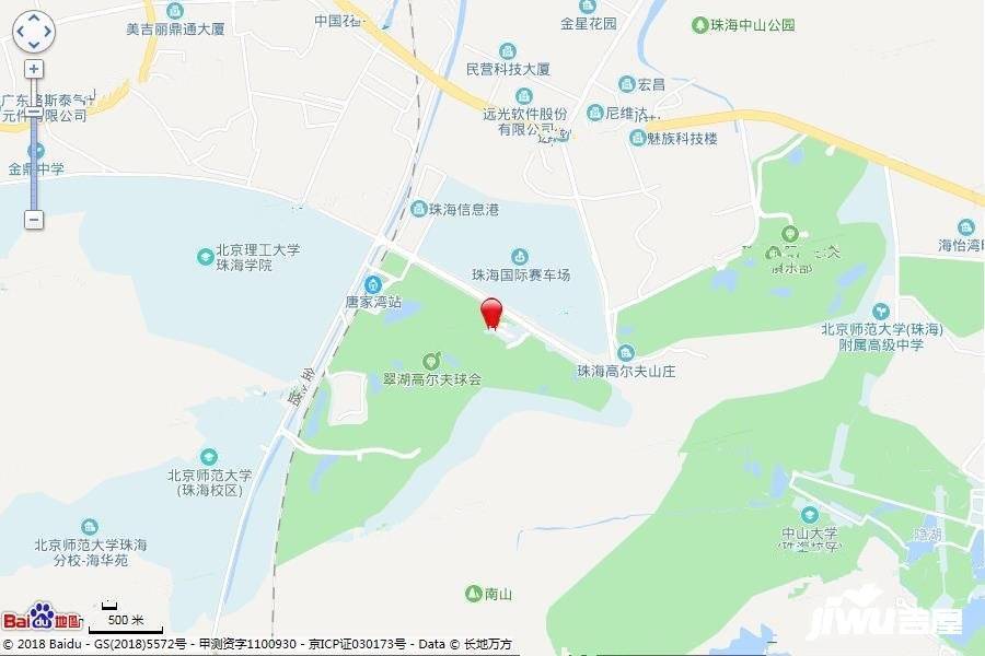 翠湖香山百合苑位置交通图
