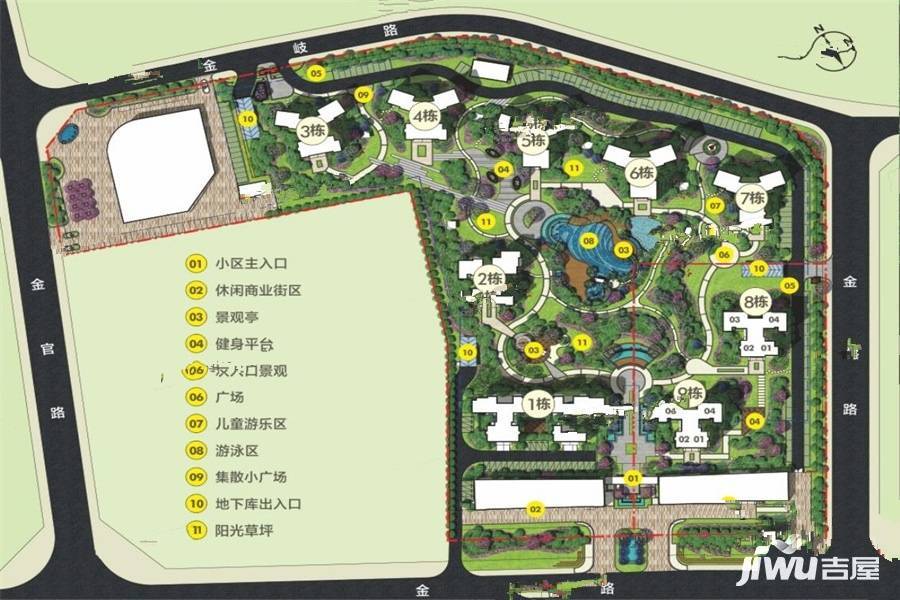 惠景和园规划图