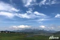 揽岳阅湖山实景图图片