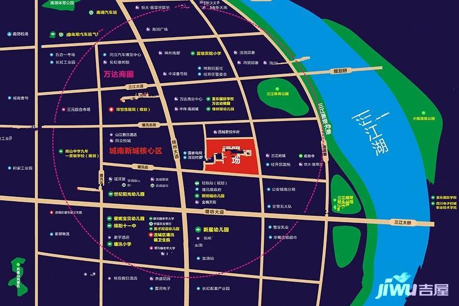 福阳广场规划图