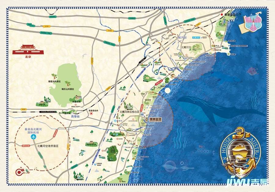 澳景蓝湾位置交通图图片