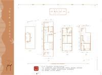 文秀山居3室2厅3卫144.5㎡户型图