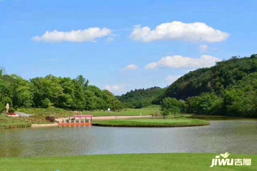 龙盘湖龙岛壹号实景图图片