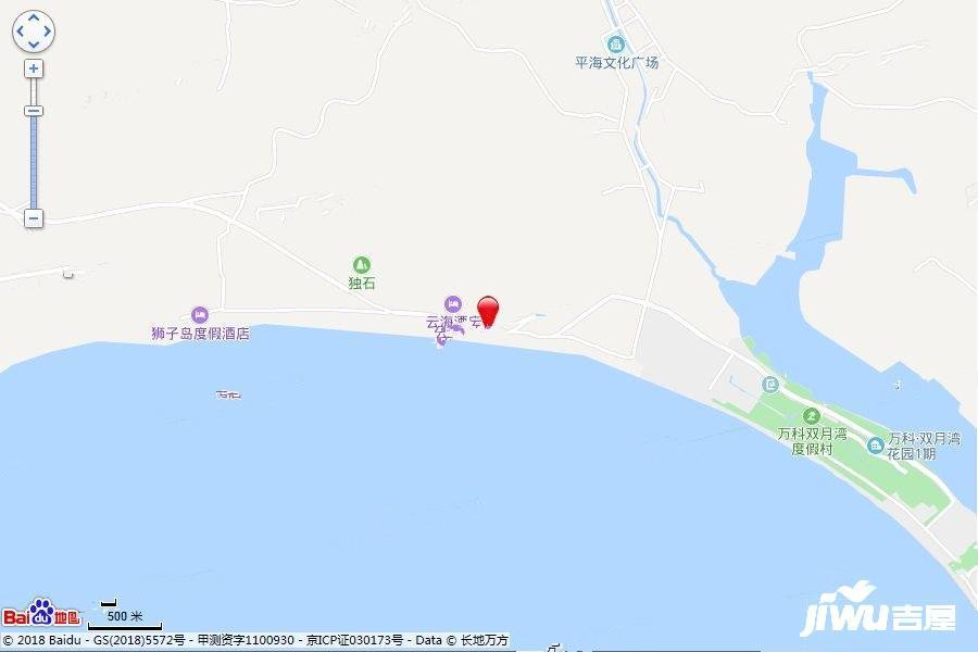 云顶海岸位置交通图图片