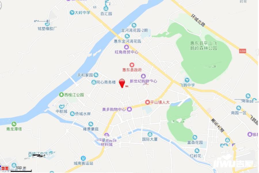 碧桂园珑川府位置交通图2