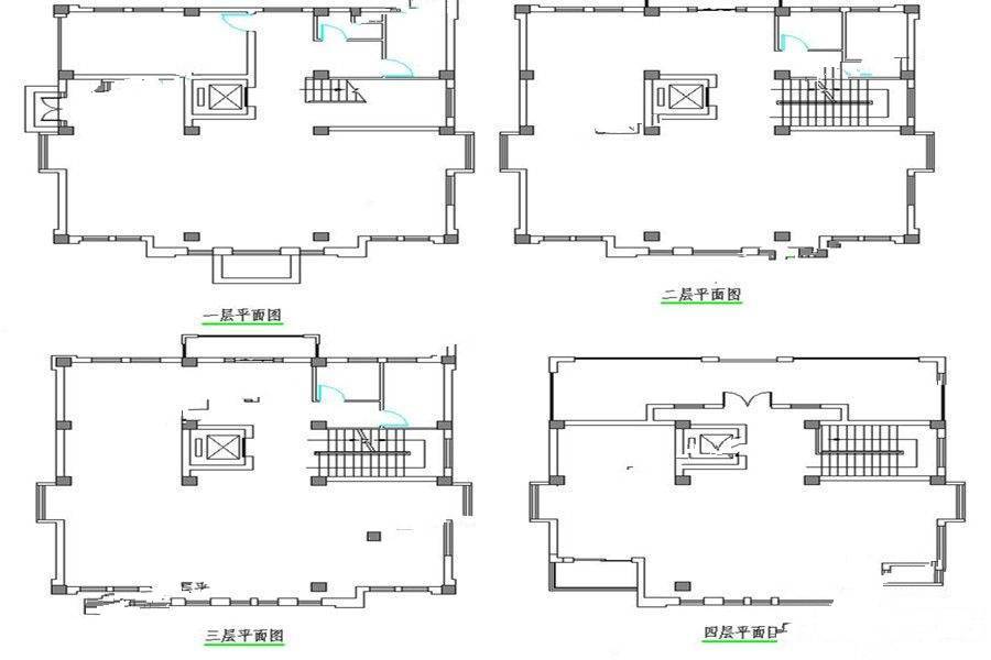 台昆国际5室3厅3卫386㎡户型图