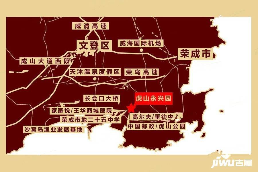 虎山永兴园位置交通图图片