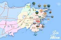 成山海景阁位置交通图