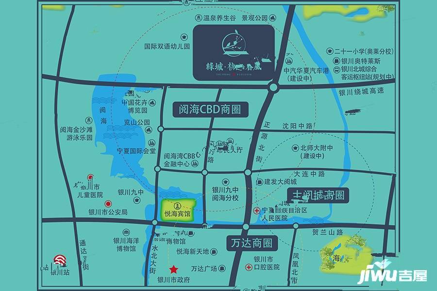 桃李春风二期位置交通图4