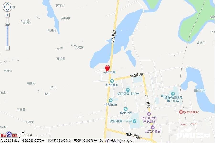 荣湖城位置交通图