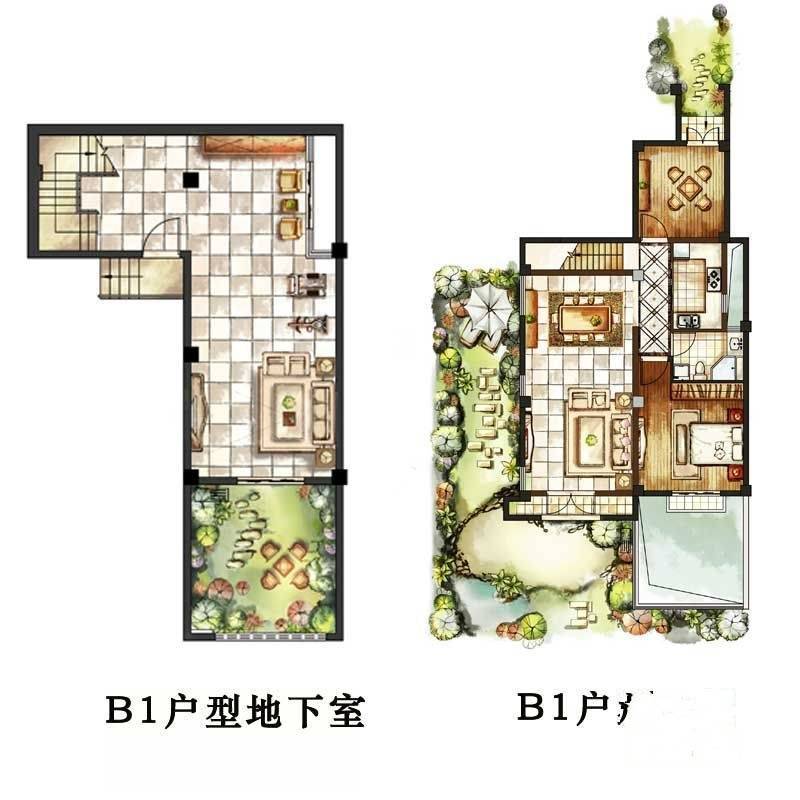 太湖香树湾花园3室2厅1卫145.9㎡户型图