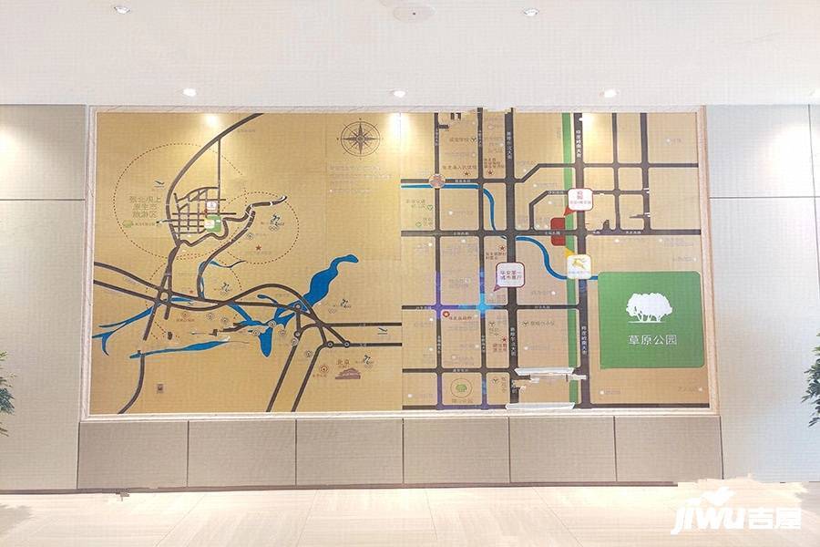华安御花园—城市广场位置交通图