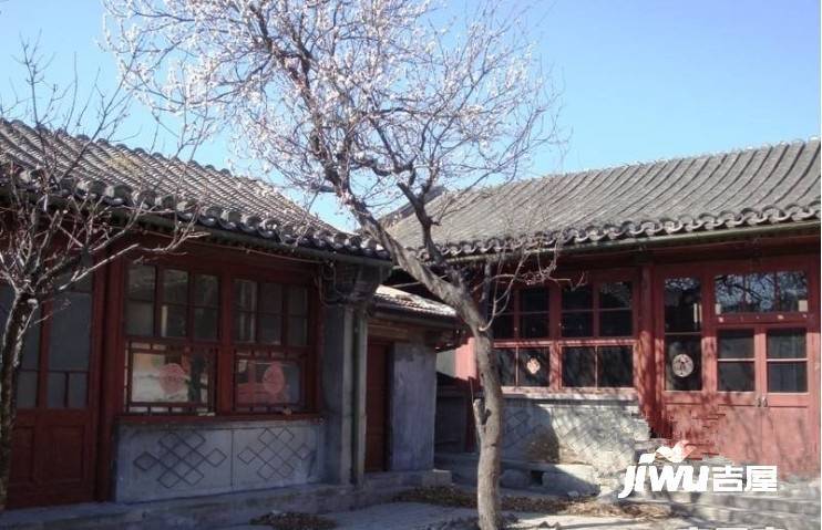 东单四合院实景图图片